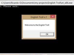 Welcome Screen. The next parts are surprise I think.