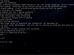 etckeeper-ng Screenshot 1