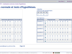 Example of record of paper evaluation results