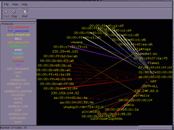 EtherApe Screenshot 1