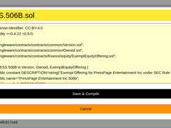 Ethereum Contract Creator Screenshot 3