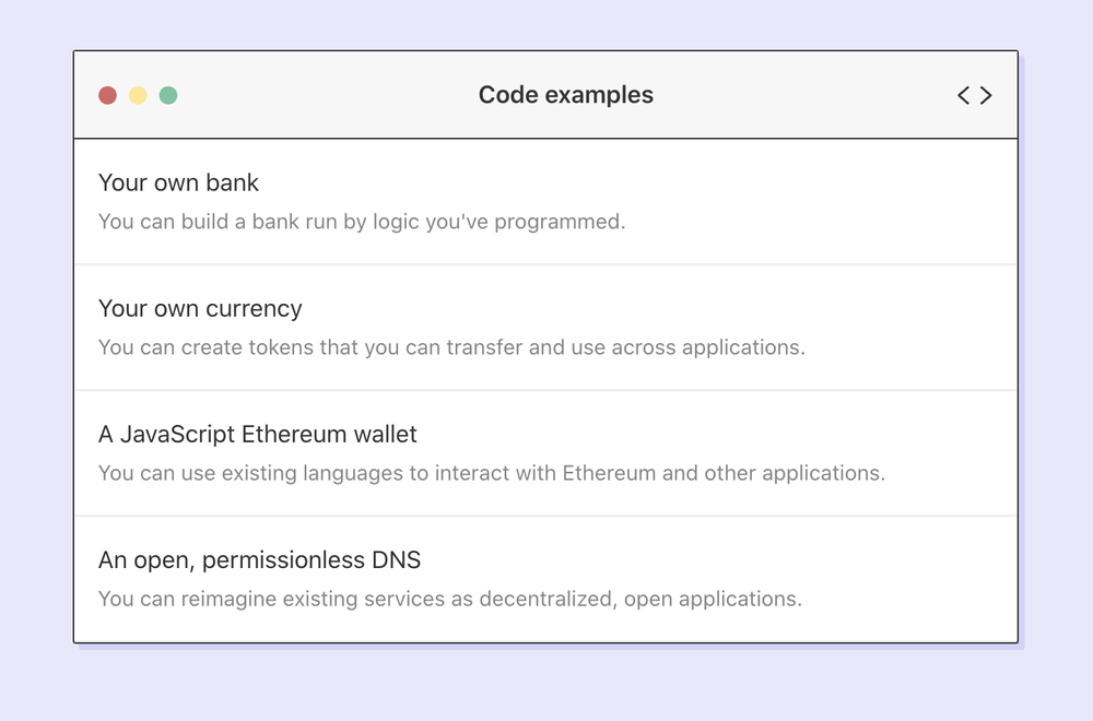 Ethereum Screenshot 1