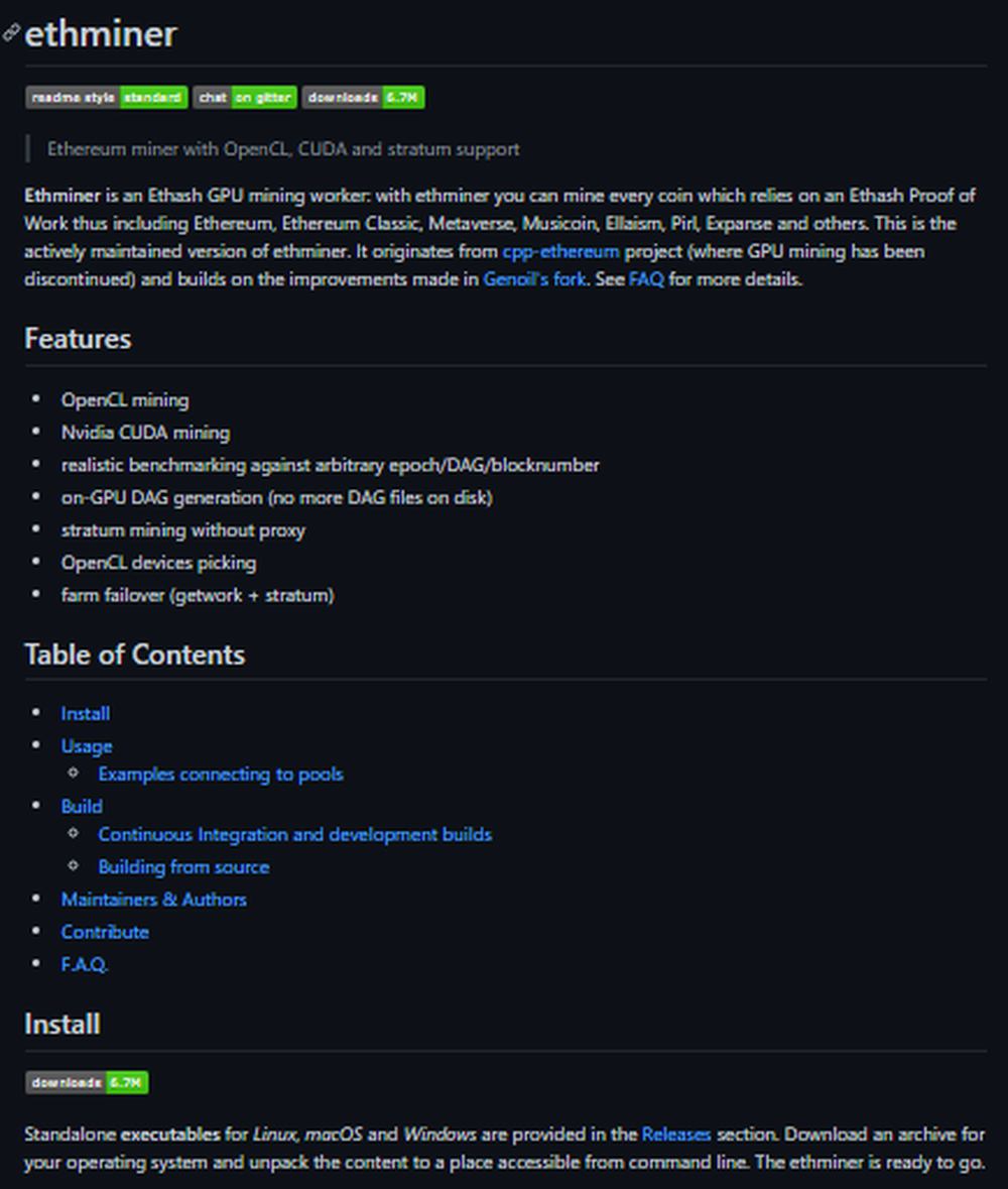 Ethminer Screenshot 1