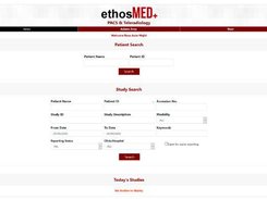 EthosMed PACS & Teleradiology Screenshot 1