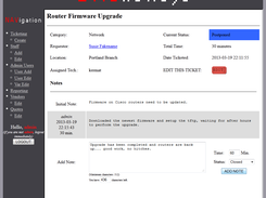 Working on a ticket