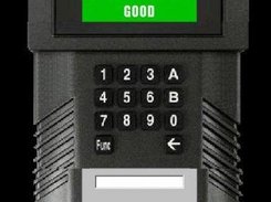 The Time clocking web Interface Clocked IN