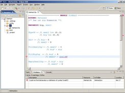 TLA Syntax Analyser output is written to console