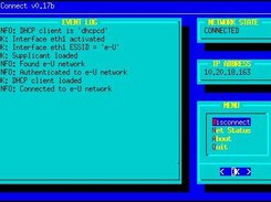 e-U Connect 0.17b - Connecting (Slackware 10.2)