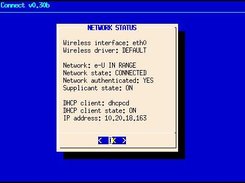 e-U Connect 0.30b - Network Status (Arch Linux 0.7.2)