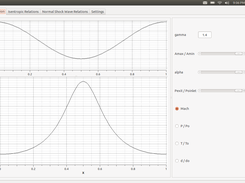 EulerQuasi1D Screenshot 1