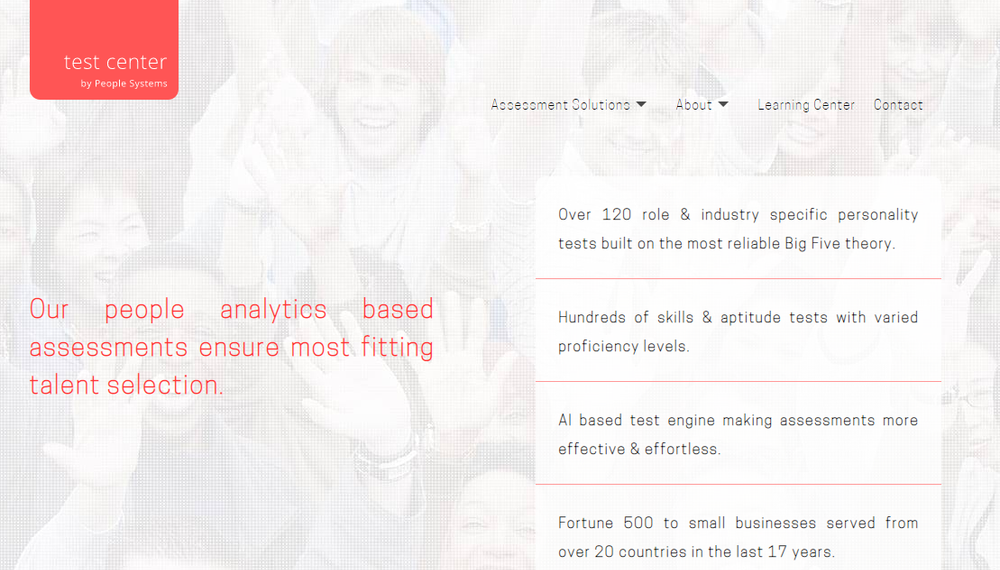Test Center Screenshot 1