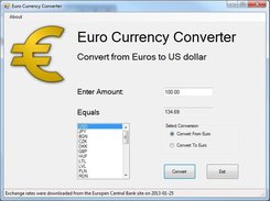 Euro Currency Converter Sourceforge Euro Currency Converter