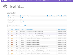 eurysco: Event Viewer