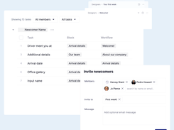 Seamlessly customize onboarding for various new hires from different job types, departments, and locations with just a few clicks. Support mass hiring or seasonal hiring for similar roles across multiple locations with personalized onboarding experiences 