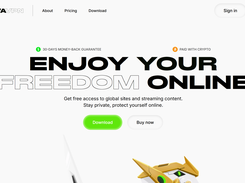 Website home page