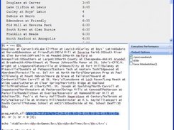 Regular expression development in realtime