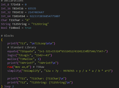 Image of our test suite with syntax highlighting