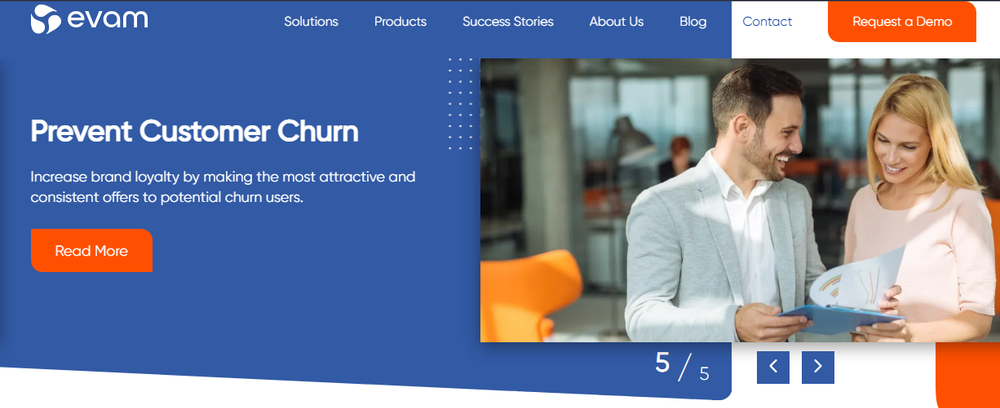Evam Continuous Intelligence Platform Screenshot 1