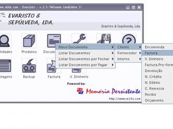 Quadro Principal (Opções de Documentos)