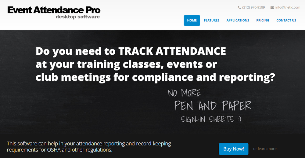 Event-Attendance Pro Screenshot 1