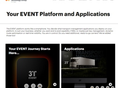 EVENT DIgital Transport Platform Screenshot 1