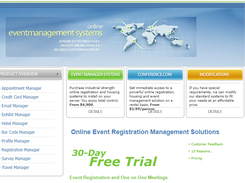 Event Manager Systems Screenshot 1