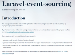 Event sourcing for Artisans Screenshot 1