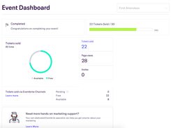 Event Dashboard