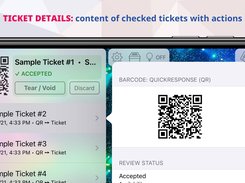 Ticket Template: customize selection for ticket design