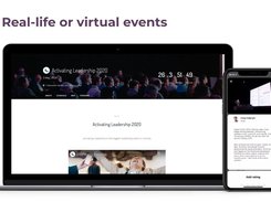 In-person, virtual, or hybrid event experience