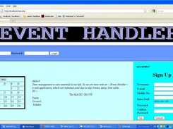 home page
