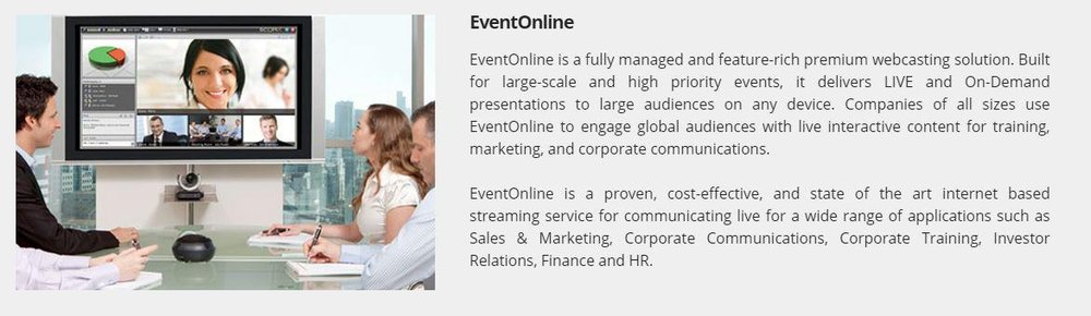 EventOnline Screenshot 1