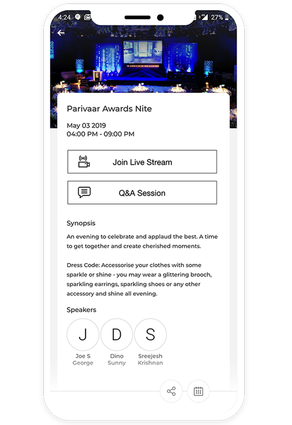 EventOrg Screenshot 1