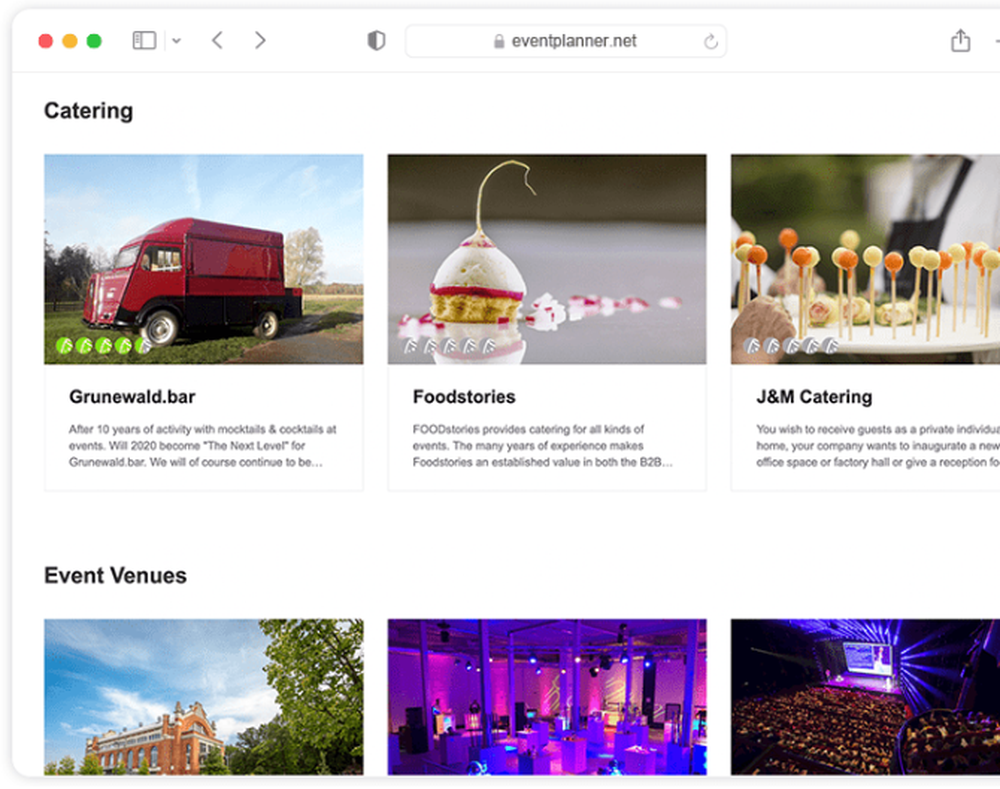 Eventplanner Screenshot 1