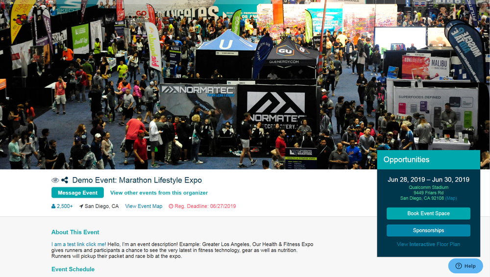 EventHub Screenshot 1