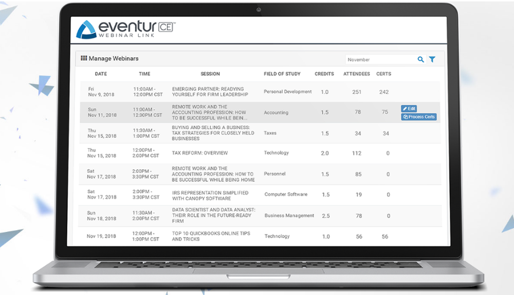 Eventur Screenshot 1