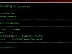 Linux EverCrack Cracking a German Cipher [German UI]