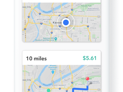 App tracking mileage