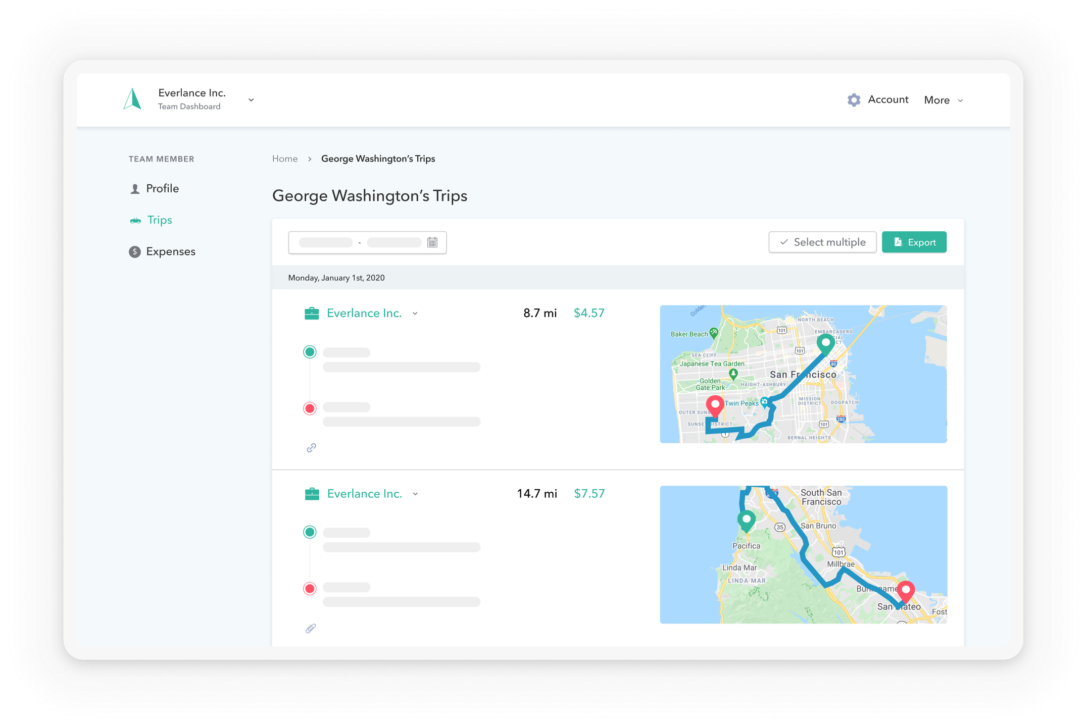 Everlance vs Competitor