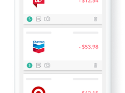 App tracking expenses