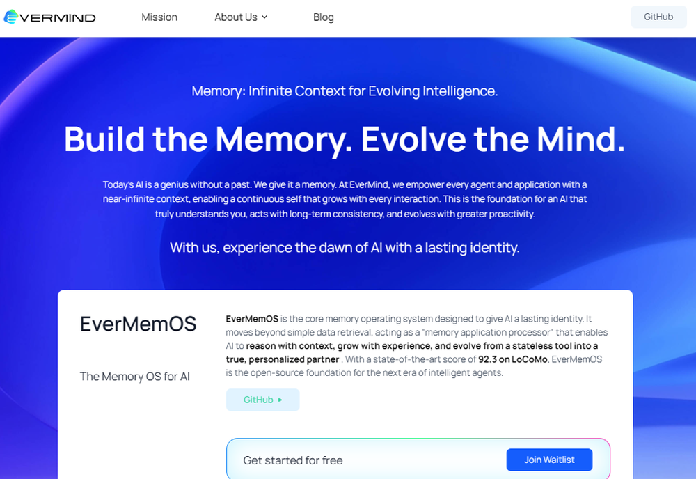 EverMemOS Screenshot 1