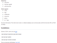 Everpad Screenshot 1