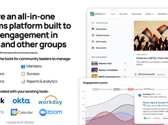 All in one engagement platform for internal communications and employee resource groups