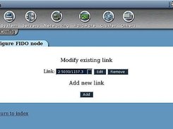 fido-webmin: main menu