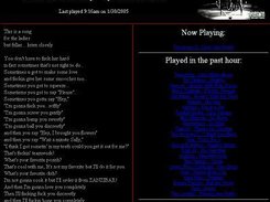 Front page of EvilPoster 1.02