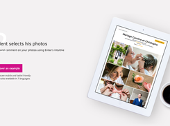 An elegante & responsive interface for your client to rate, comment , download and order your images