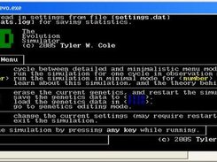 Main menu in the Windows XP console