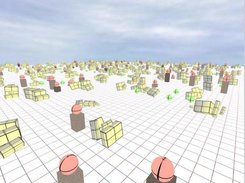 Open-ended evolution experiment