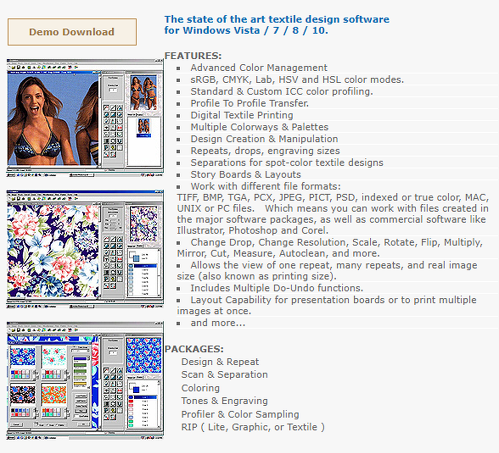 Evolution Textile Design Screenshot 1