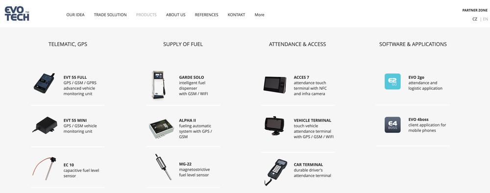 EVOSYS TELEMATICS Screenshot 1